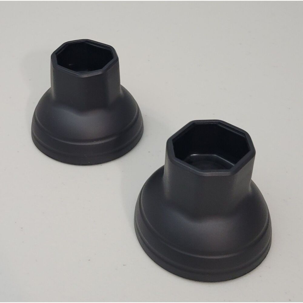 Set of 2 Pickleball Ball Retrievers‎ Black No Brand